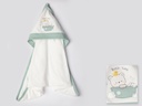 Lux Bebek Havlusu 'Was Born' - 2025103 (G)