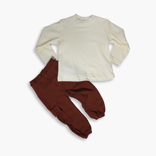 Long Sleeve Baby Boy Sweatshirt and Sweatpants