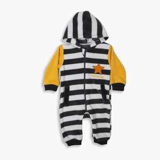 Hooded Winter Baby Rompers