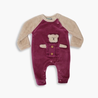 Комбинезон Bear Face из органического хлопка