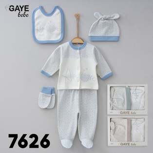 Bebek Beşli Zıbın Takımı (KUTU) - 7626 (YENI)