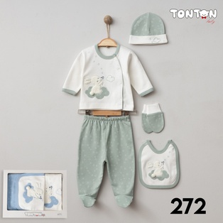 Bebek Beşli Zıbın Takımı (KUTU) - 272 (YENI)