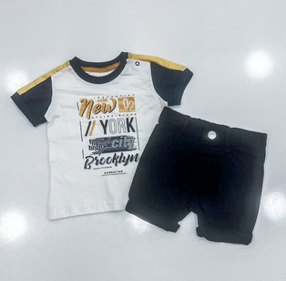 Baby Twin Set 'New York'