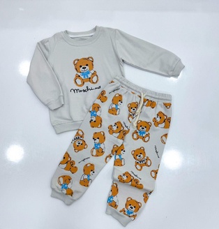 Baby Twin Set  'MOSCHINO'