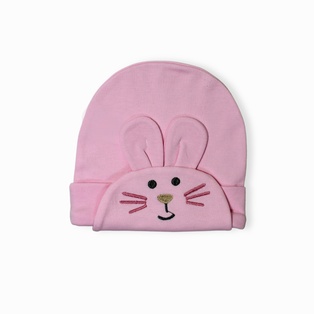 Kayra Rabbit Combed Cotton Baby Beanie