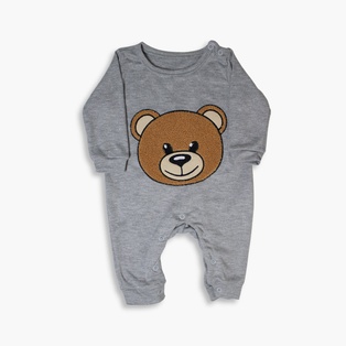 Bear Face Jumpsuit ორგანული ბამბა